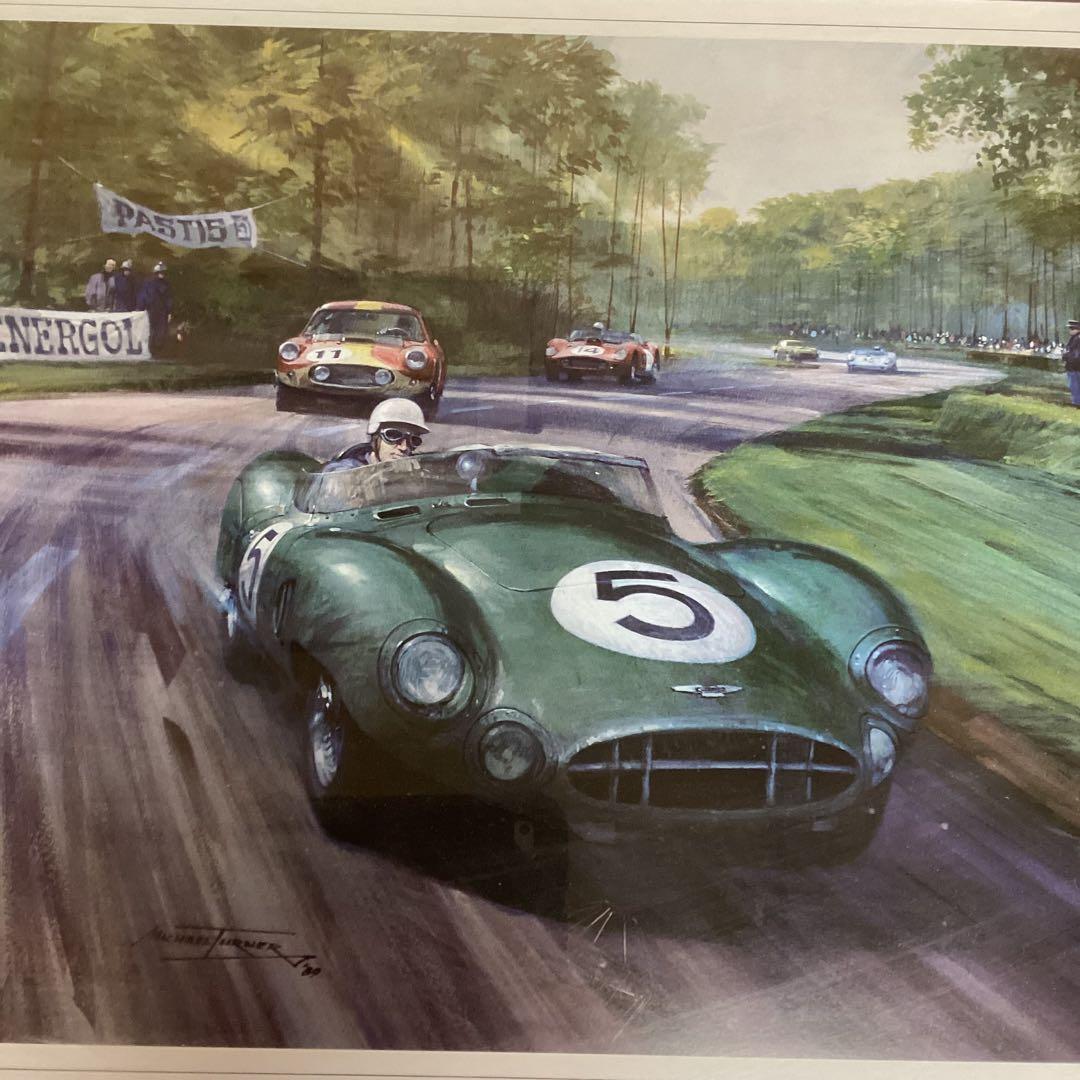 LE MANS - 1959 リトグラフ 限定版　額縁付き　（I 73