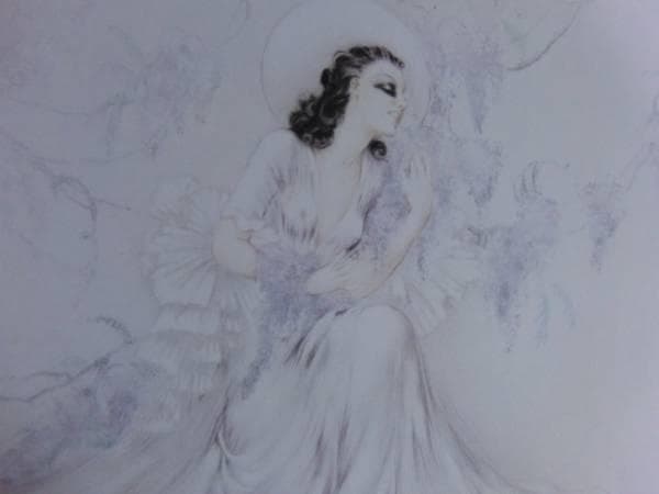 ルイ・イカール、菜の花、希少限定画集・額装画、新品・日本製額縁付、状態良好