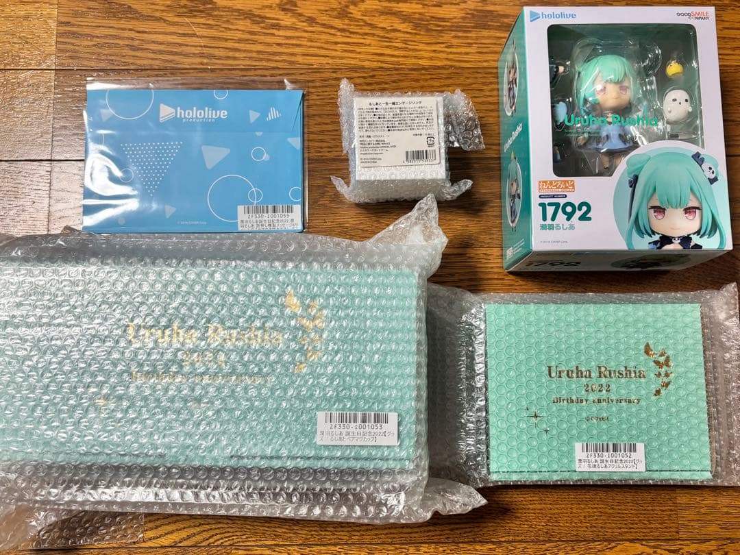 潤羽るしあ　誕生日記念フルセット　2022 ねんどろいど付き