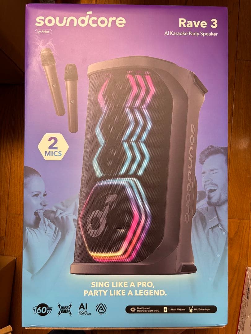 新品AnkerSOUNDCORE RAVE 3