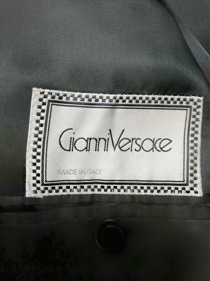 ★VERSACE,ニットヘチマ衿のジャケット★