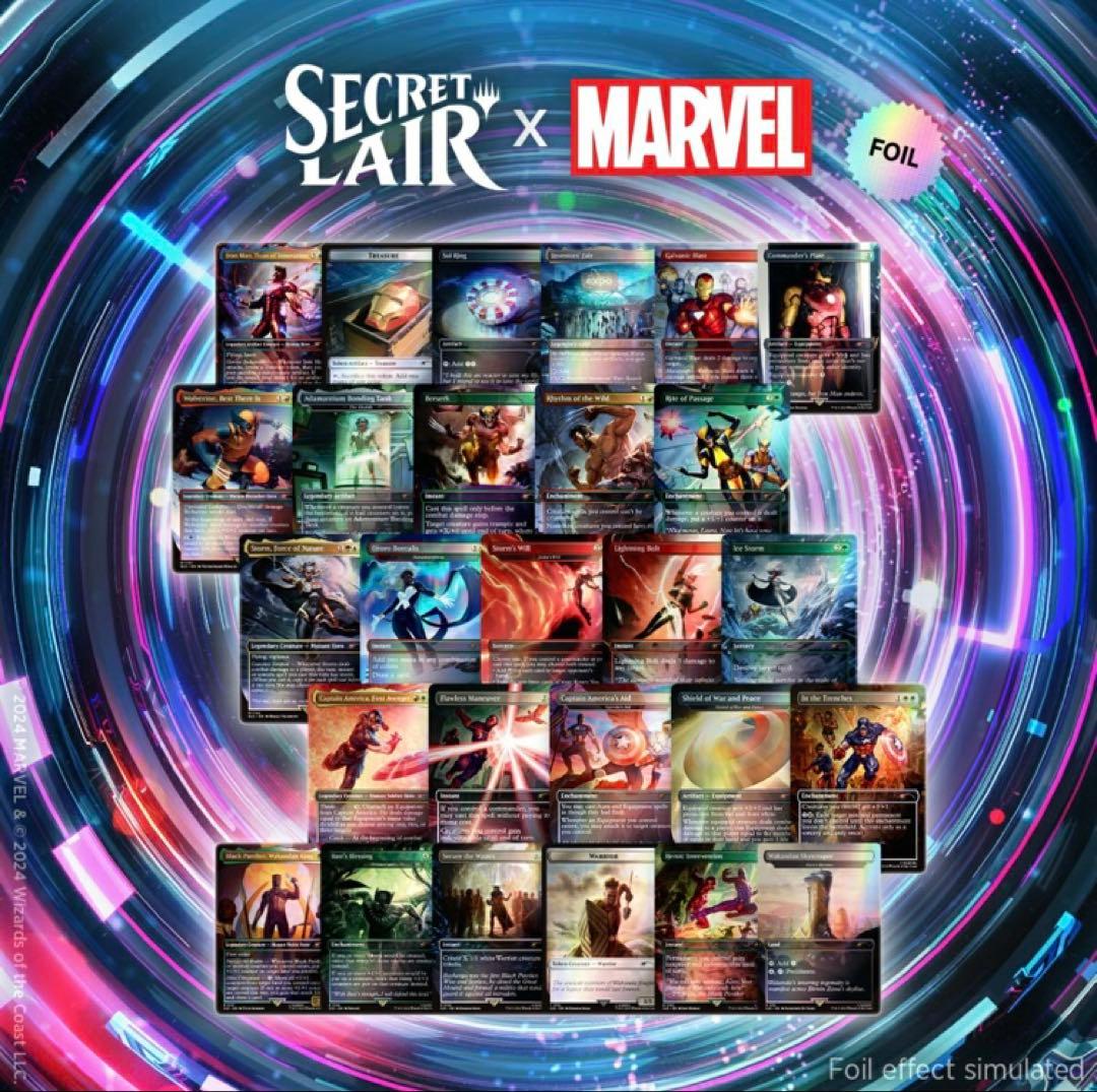mtg Marvel Superdrop Foilバンドル+プロモ特典 未開封