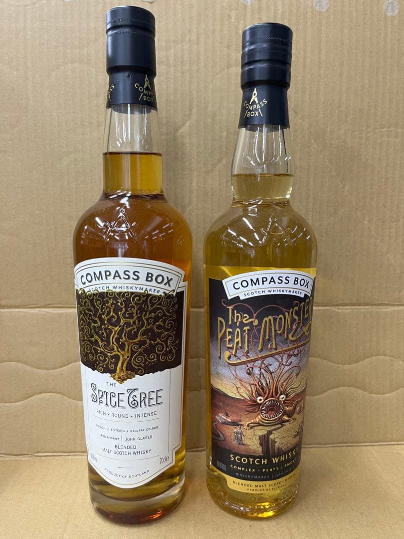 コンパスボックス　スパイスツリー & ピートモンスター 各1本セット(正規品)