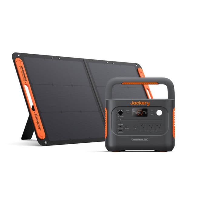 新品未使用　ジャクリポータブル電源 1000New +ソーラーパネル