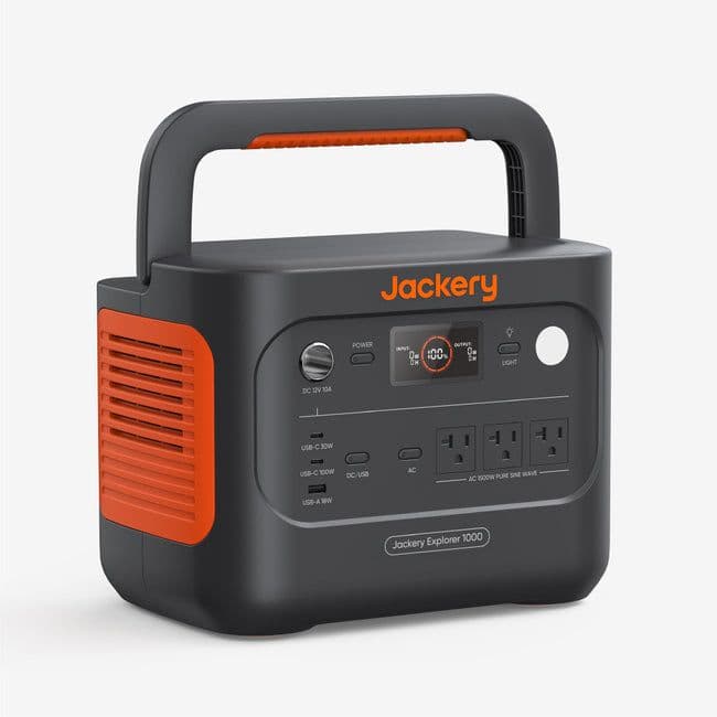 新品未使用　ジャクリポータブル電源 1000New +ソーラーパネル