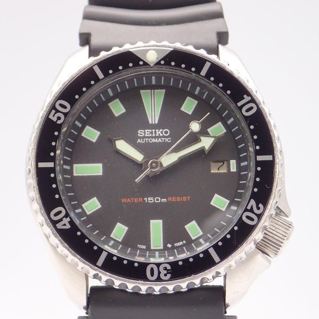良品　SEIKO 7002-7001 自動巻き ダイバーズウォッチ