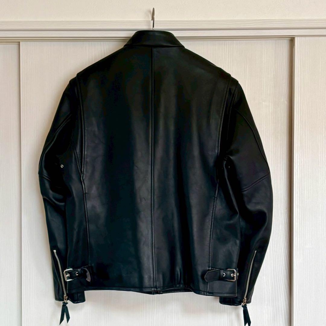 Schott シングルライダースジャケット ブラック