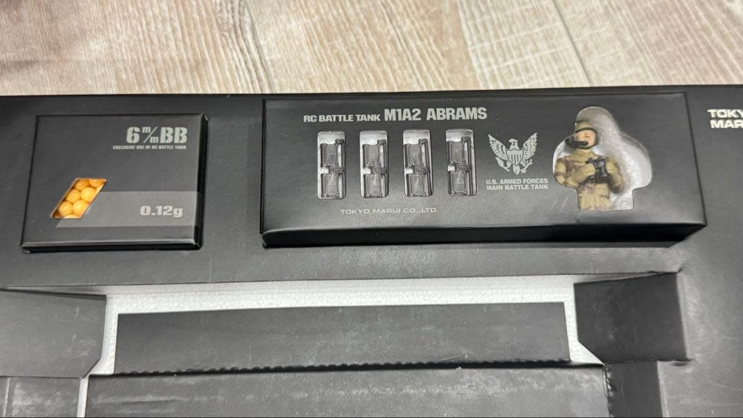 M1A2 ABRAMS RCバトルタンク + TIGER I ジャンク