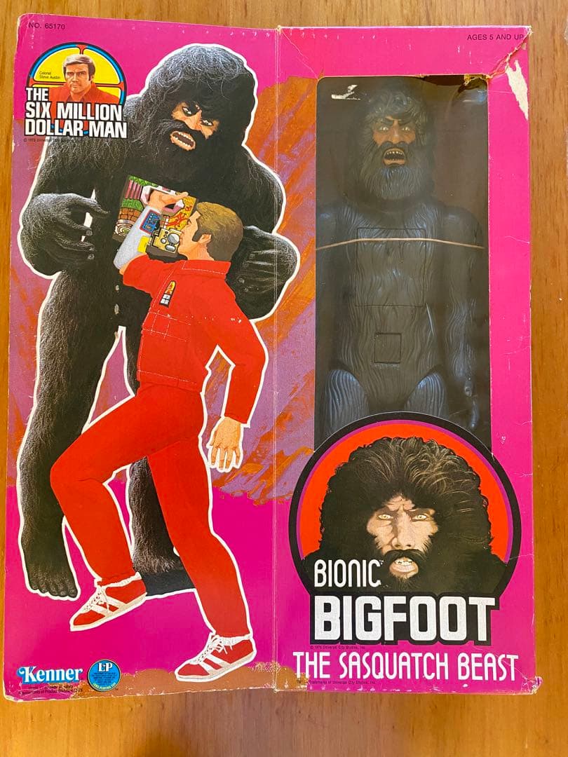 ［ヴィンテージ］バイオニックビッグフット600万ドルの男