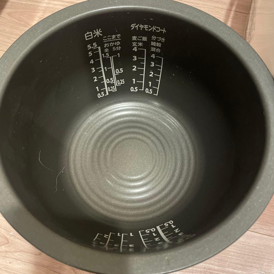 東芝 TOSHIBA 真空圧力IHジャー炊飯器 RC-10VSP 5.5合炊き