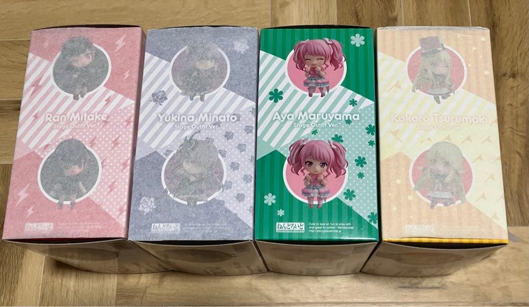 新品未開封　ねんどろいど BanG Dream！バンドリ ガルパ 4点まとめ売り