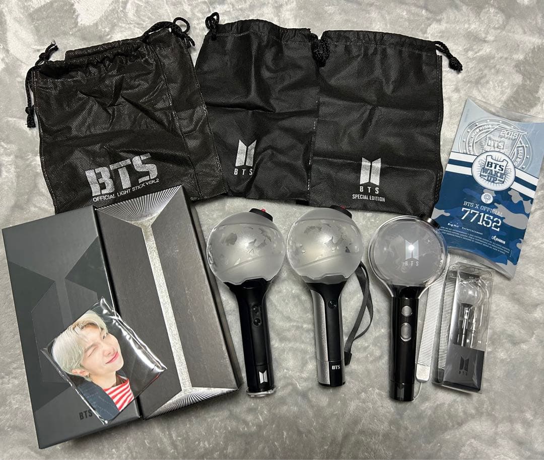 BTS ペンライト アミボム セット