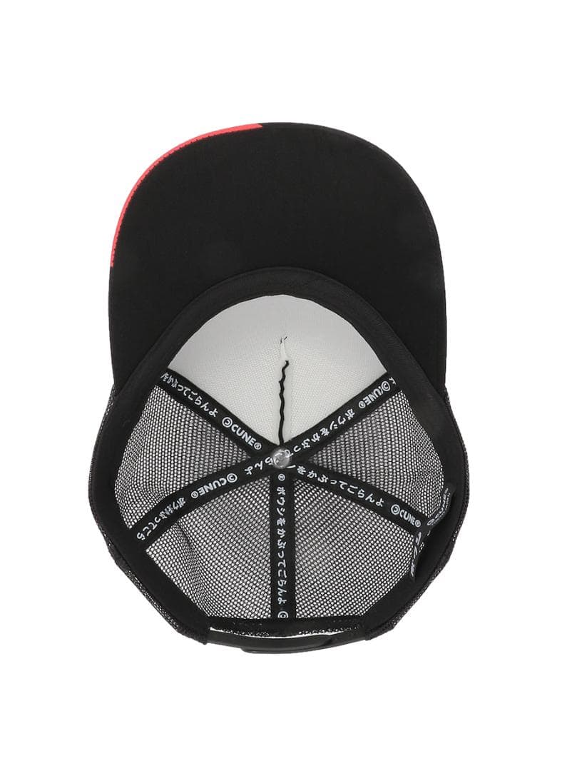 CUNE　メッシュ　キャップ　21S1 毛糸と猫