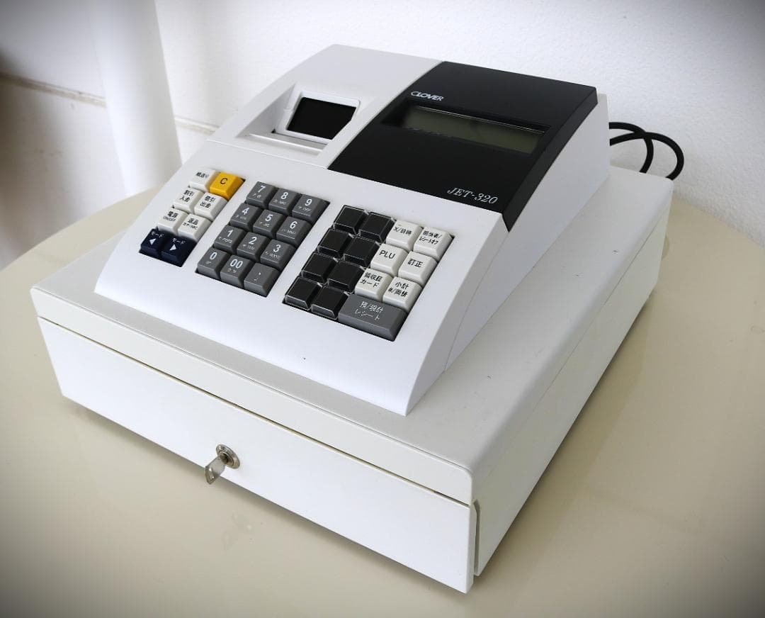 CLOVER JET-320R ホワイトレジスター