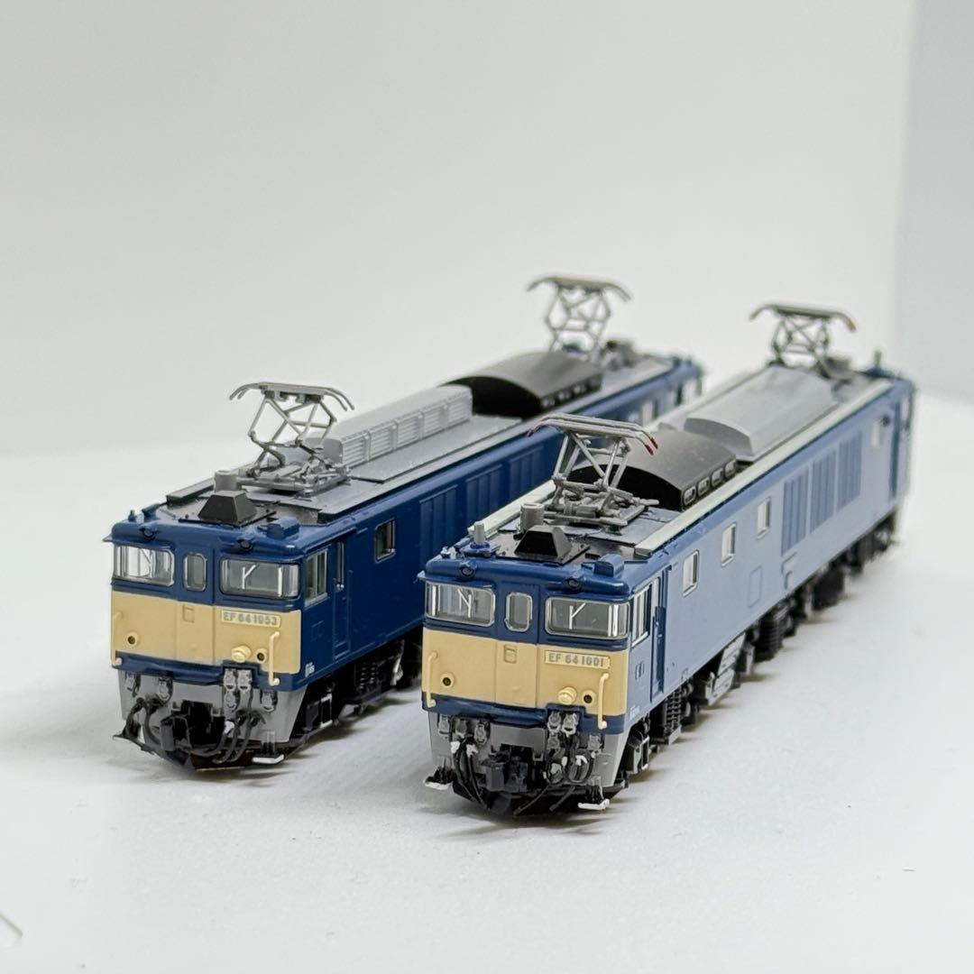 （加工あり）TOMIX EF64 1001 ＋ 1053号機の2両セット