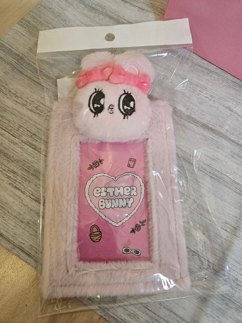 Esther Bunny ウサギペンライトポーチ&ボアトレカケース新品未使用