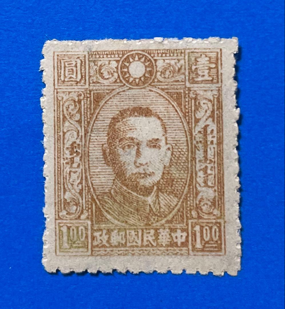 【激レア品！】旧中国（解放区）切手　長春版蒙文（偽蒙原票）（未使用、8枚）