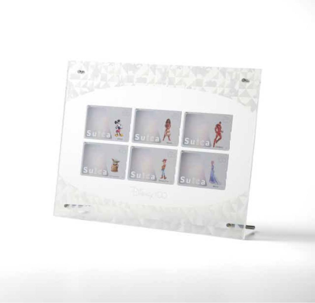 ディズニー１００周年記念Suicaカード&アクリルフレーム
