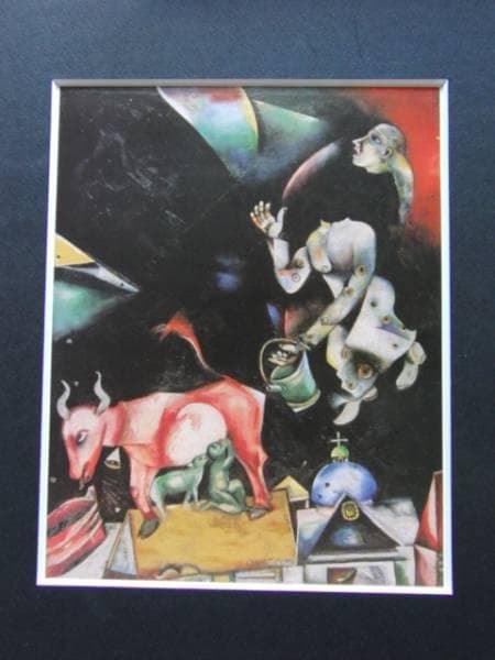 シャガール、ロシアとロバとその他のものへ、希少画集、新品額付