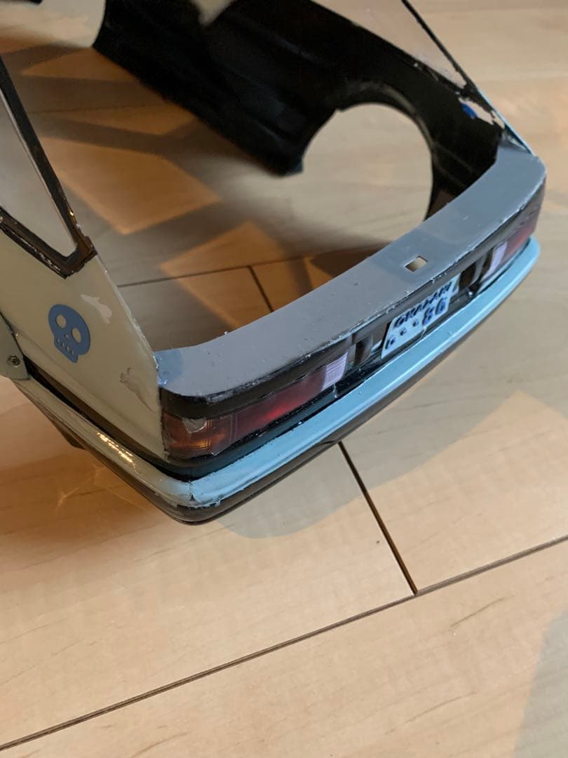 AE86 エンジンルーム　取付方法