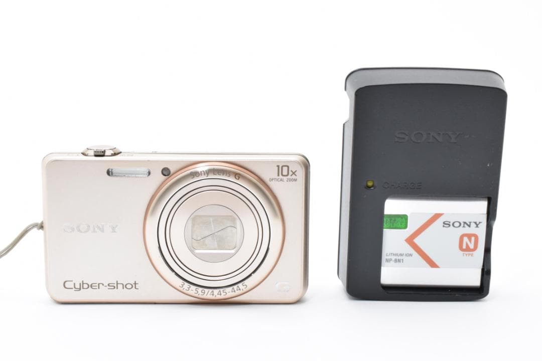 【美品】SONY Cyber-shot DSC-WX200 ゴールド　動作確認済