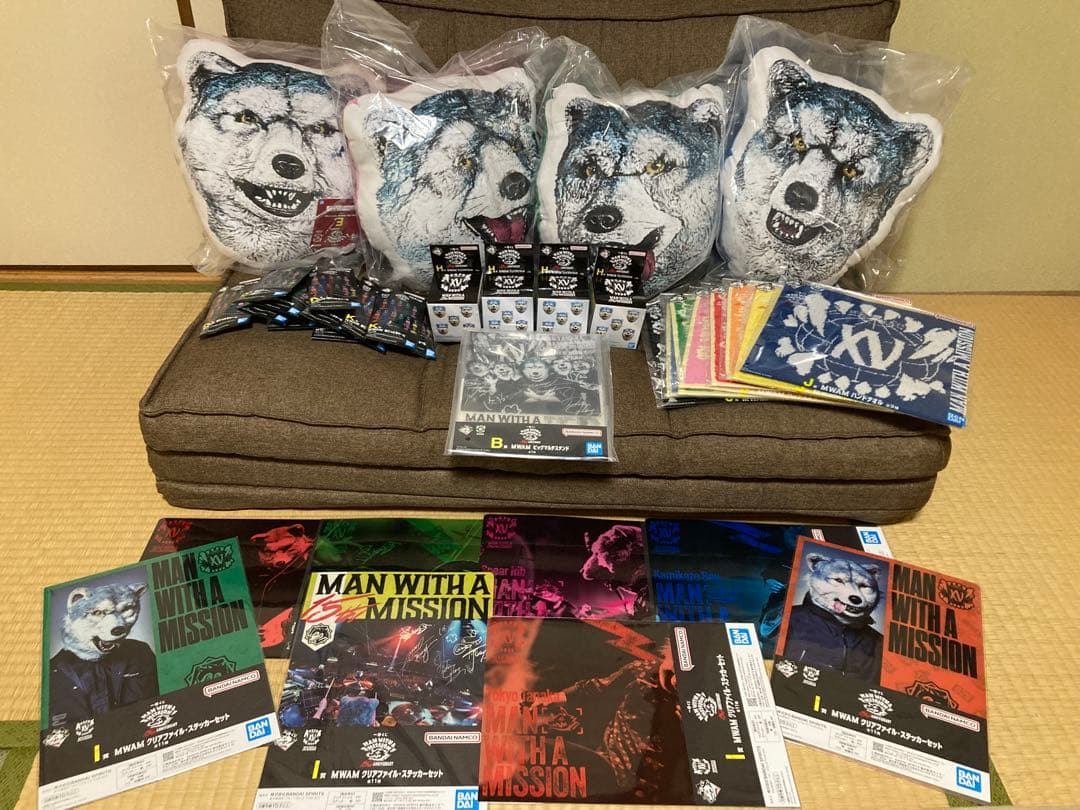 一番くじ　MAN WITH A MISSION マンウィズ