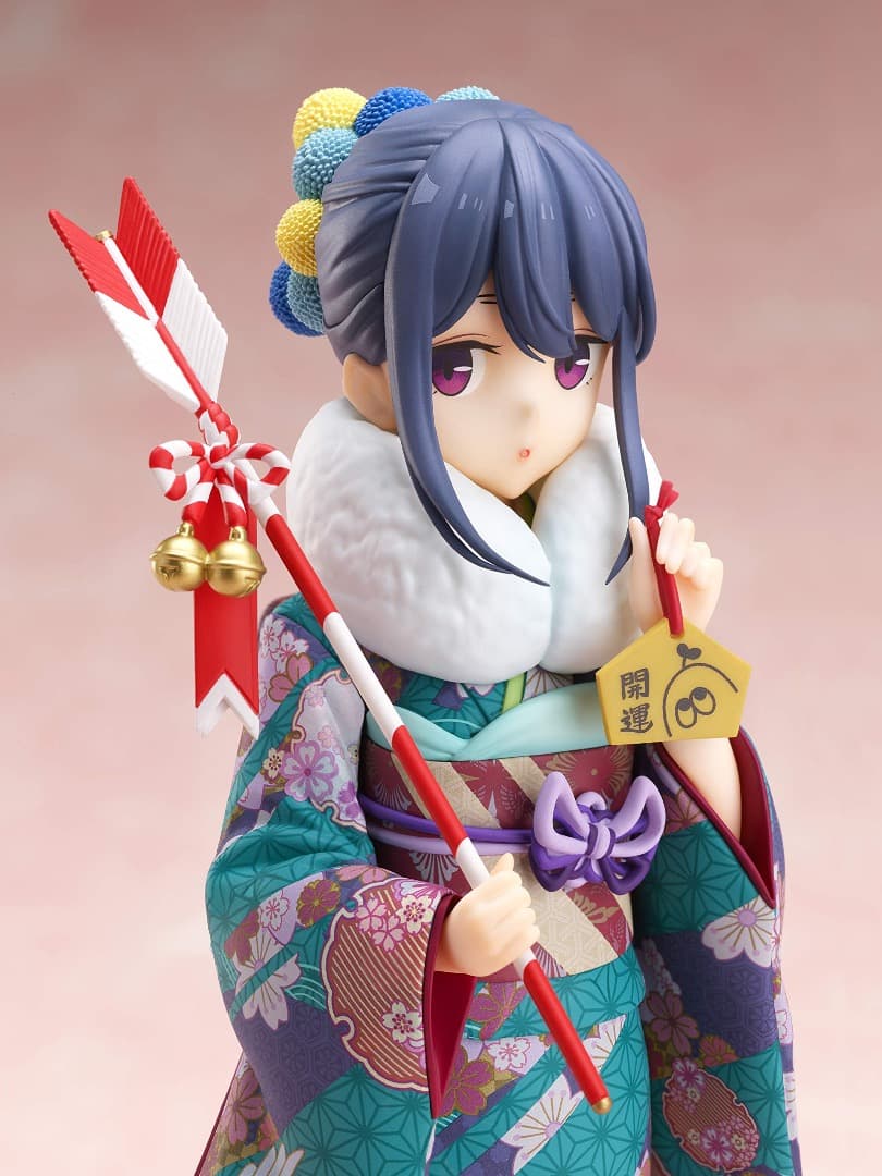 新品　未開封品　ゆるキャン△ 志摩リン 振袖 1/7スケール フィギュア