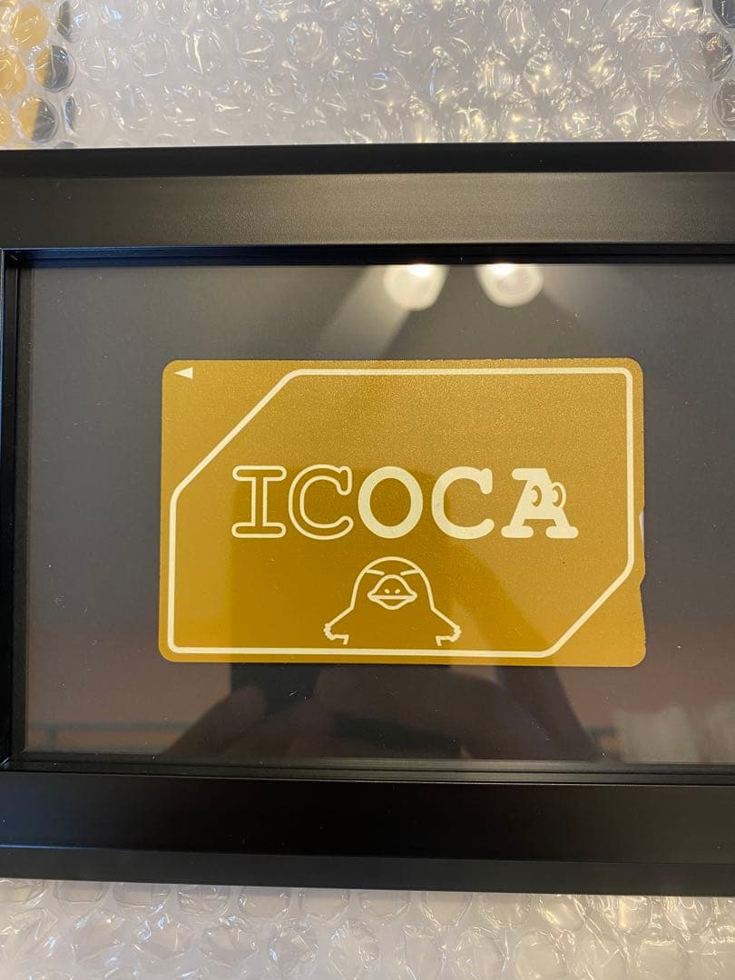 新品　J-WESTゴールドカード　会員限定　黄金のICOCA