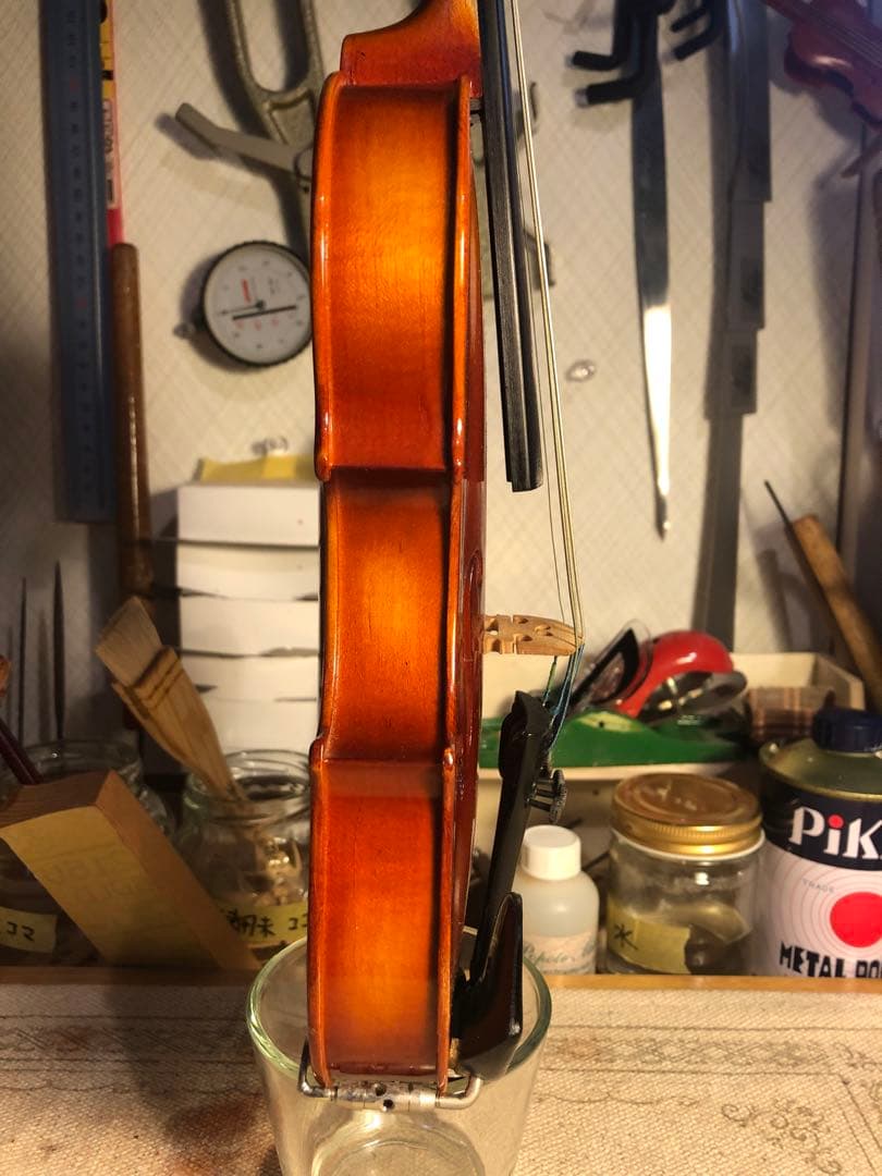 【駒&魂柱調整済】Suzuki分数バイオリンNo280 1/16 1991