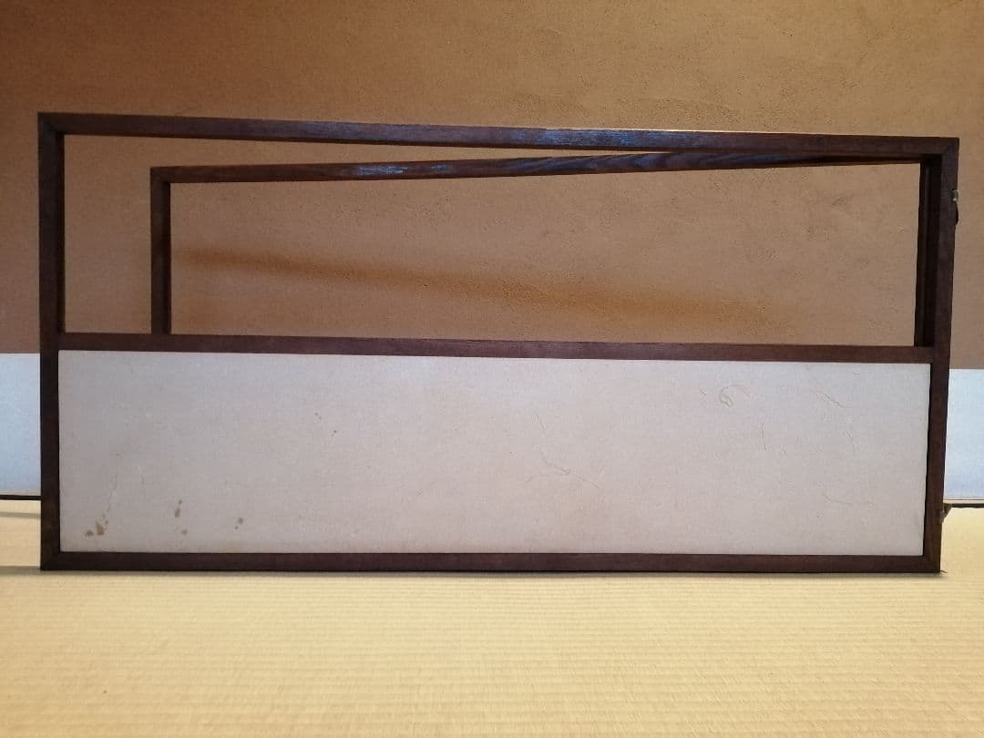 【茶道具】流水金箔ちらし絵風炉先　風炉先屏風　風炉先214