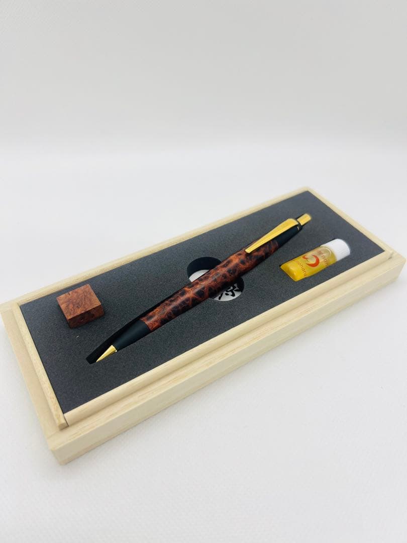 野原工芸 特上花梨瘤　ボールペン
