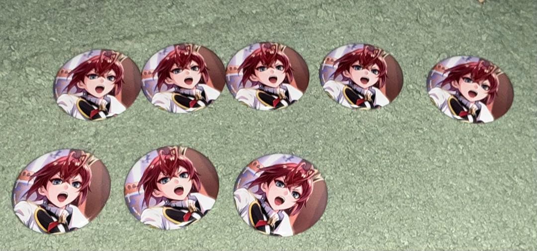 ツイステ　リドル　寮服　缶バッジ8個セット