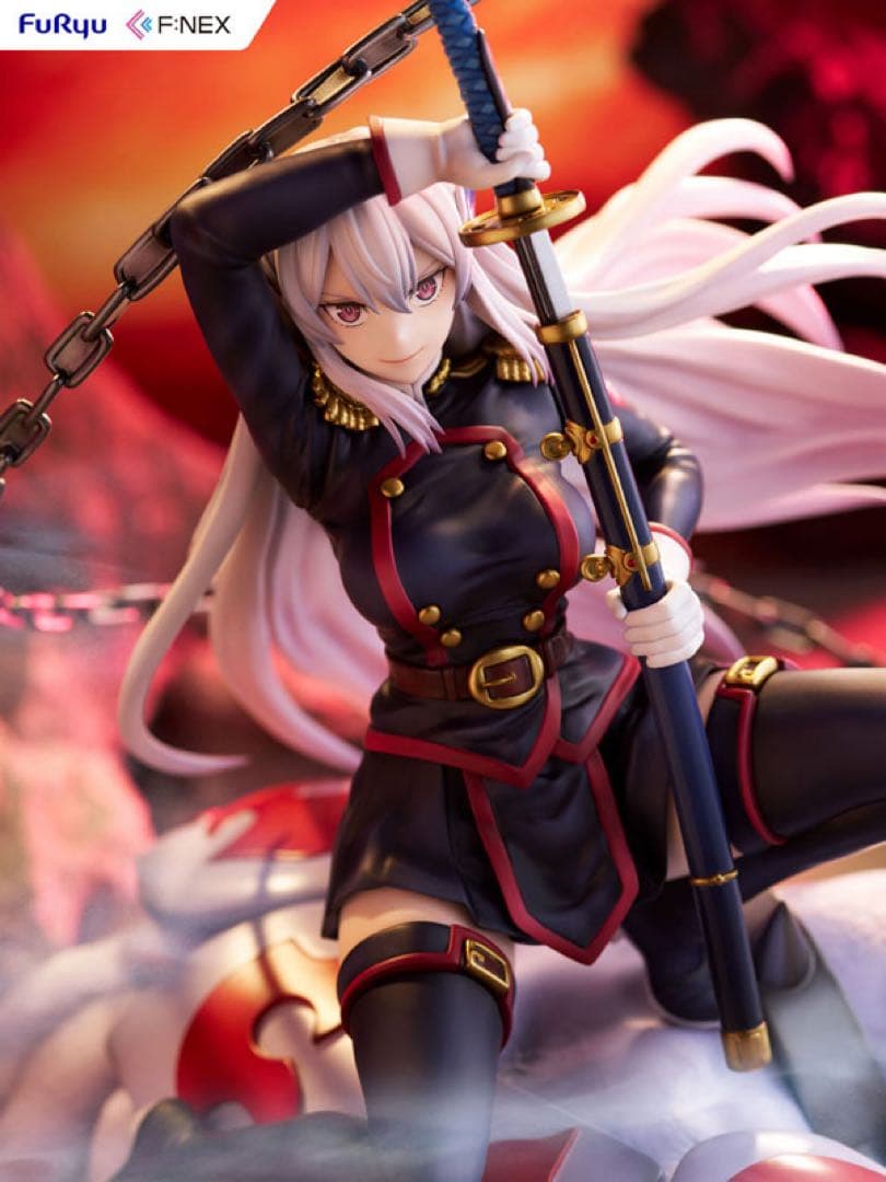 【開封美品】魔都精兵のスレイブ 羽前京香 1/7 スケールフィギュア F:NEX