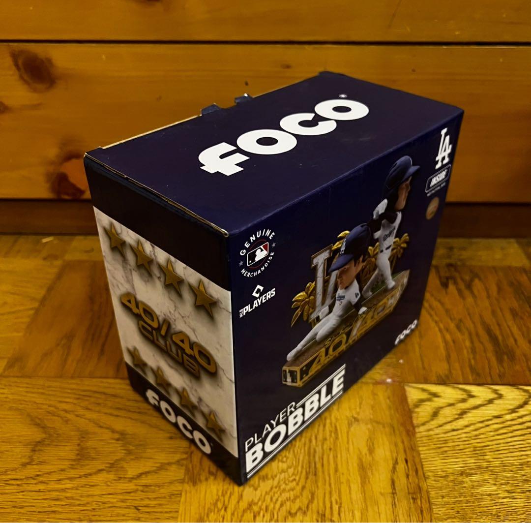 【世界240個限定】大谷翔平 40/40 達成記念 ボブルヘッド ドジャース