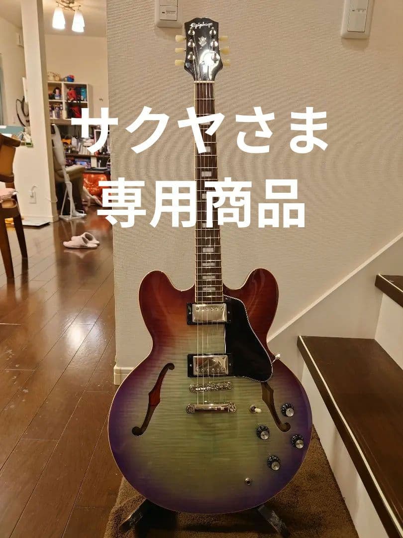Epiphone ES-335 Blueberry Burst　エレキギター