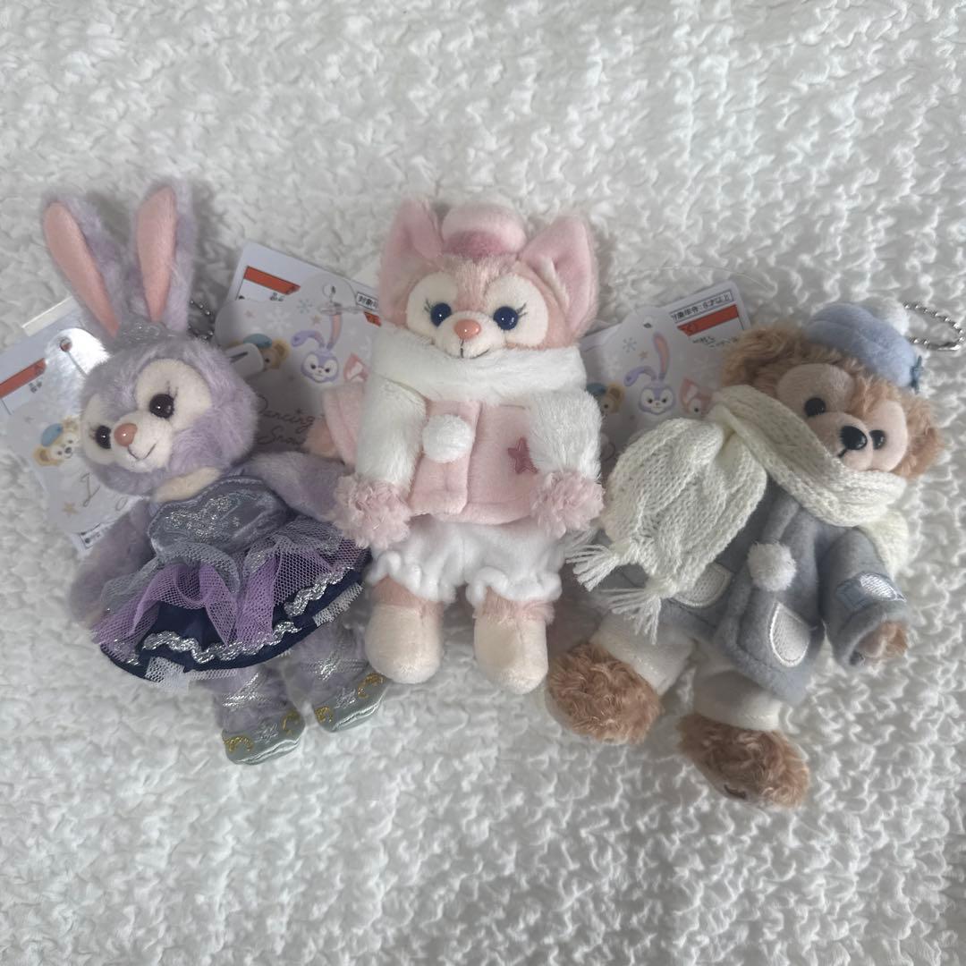 ダンシングスノーフレークス ぬいぐるみバッジ 3点セット