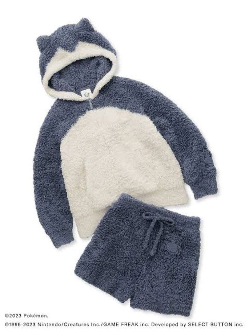 ポケモン カビゴン フリースルームウェア M