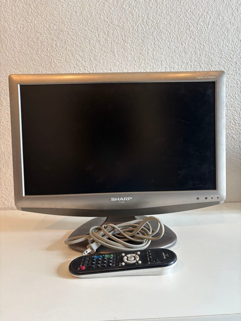SHARP 液晶テレビ リモコン付き　LC-H1850　2008年製