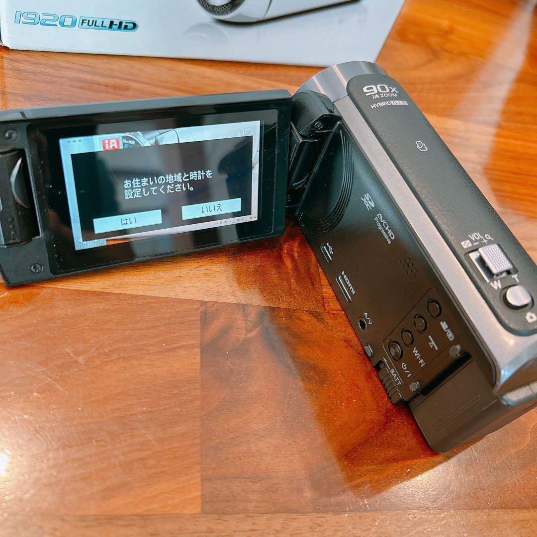 【バッテリー2個付】Panasonic HC-W570M ビデオカメラ ブラック