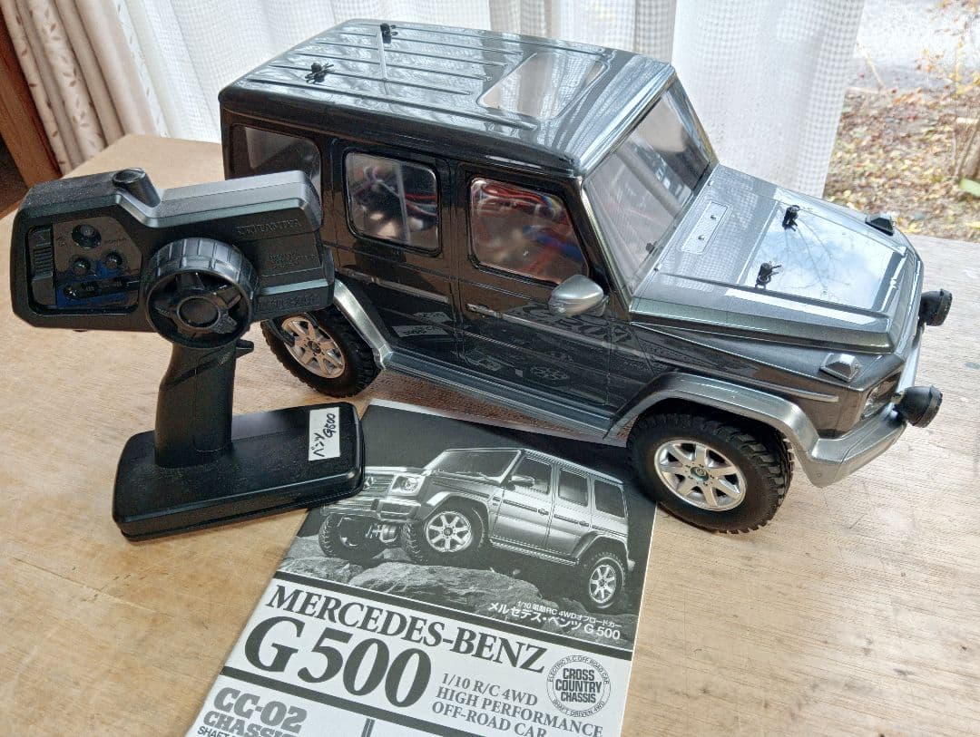 メカ付 タミヤ 1/10 メルセデス・ベンツG500 CC-02シャーシ