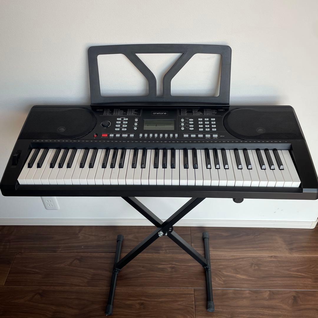 12月限定お値下げ！ONETONE ワントーン 電子キーボード 61鍵盤