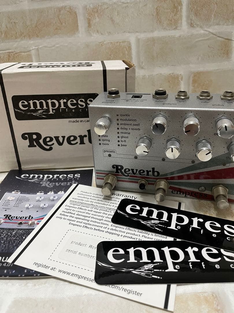 ギター Empress Effects Reverb
