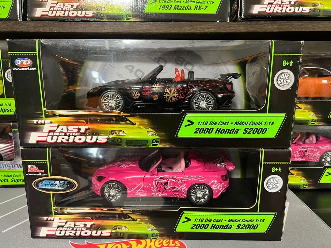 ミニカー FAST&FURIOUS Honda S2000 1/18