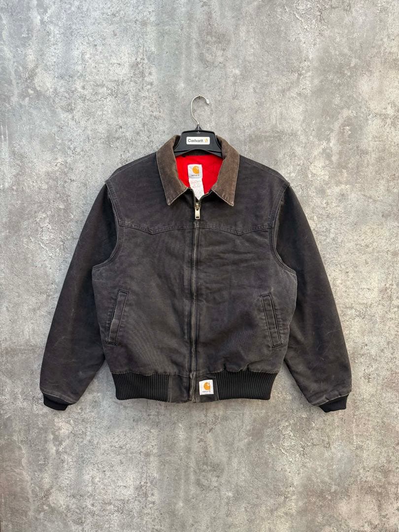 レア　 USA製　カーハートサンタフェジャケット　J13 BLK