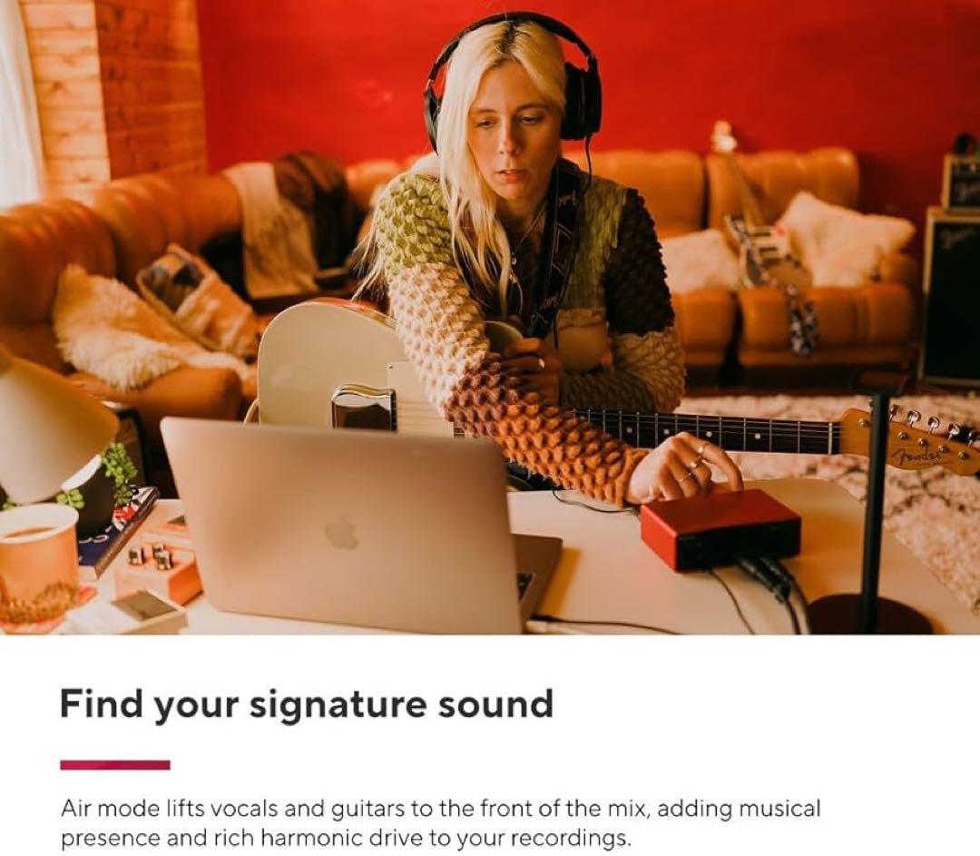 【極美品】Focusrite Scarlett Solo Studio 第4世代