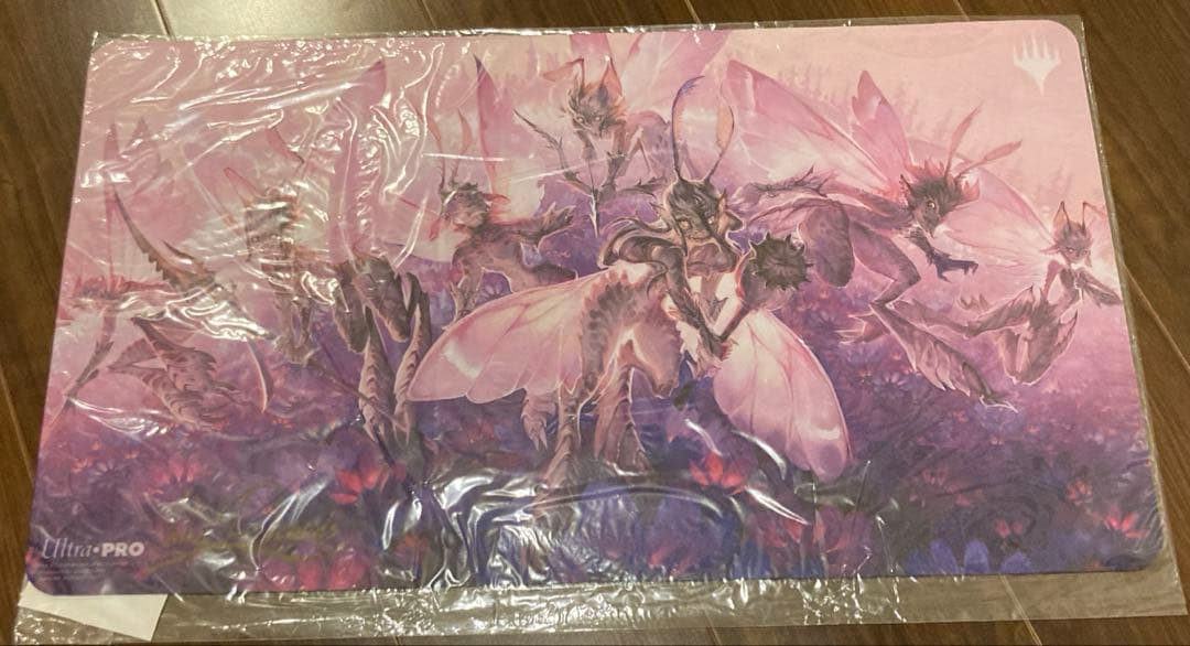mtg 苦花 プレイマット Lena Richards サイン入り