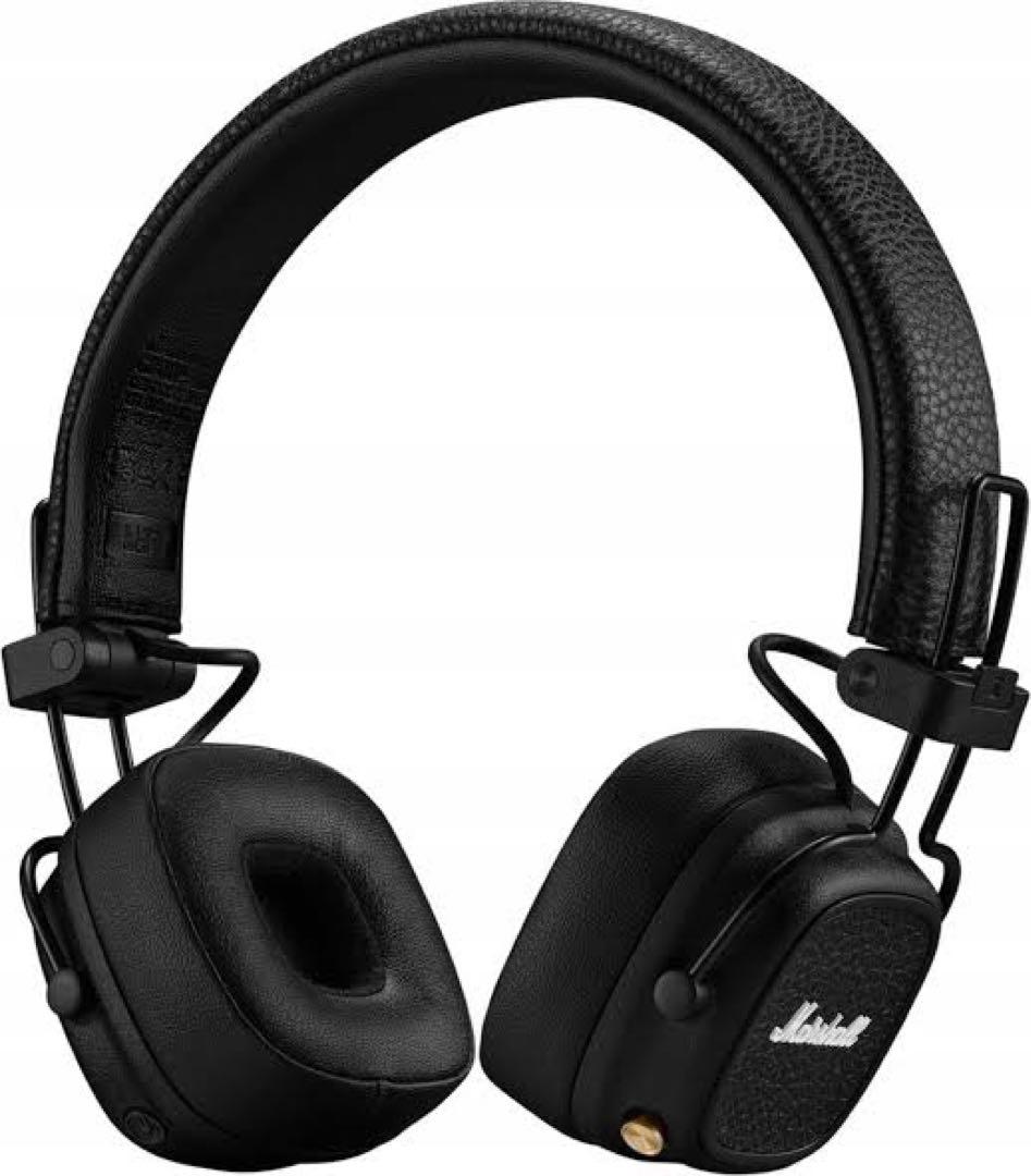 Marshall Vワイヤレスヘッドホン ブラック 正規品 本体