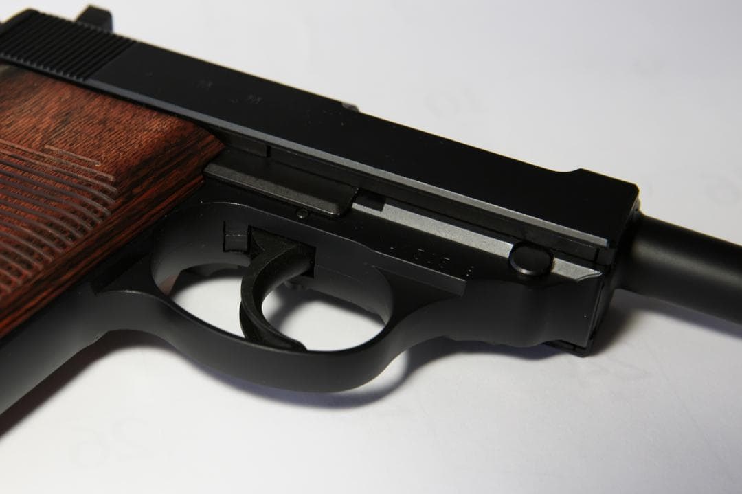 マルゼン ワルサーP38 (パンドラアームズ木製グリップ交換済・アルミケース付)