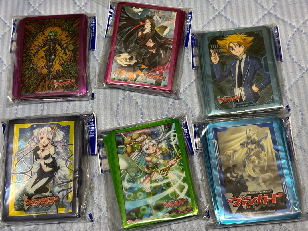 ヴァンガード引退品、旧カード、未開封スリーブ、まとめ売り