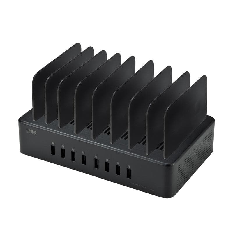 【新品】サンワサプライ USB充電スタンド (8ポート)